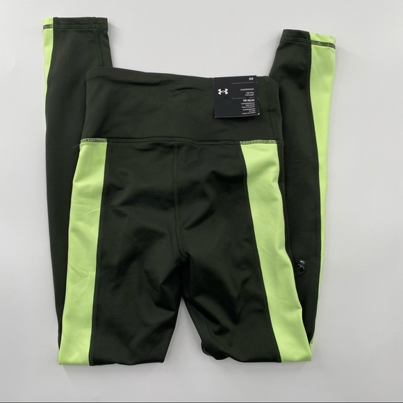 Under Armour Women's High Rise Full Length Compression Leggings  Cold Gear XS - Picture 5 of 7